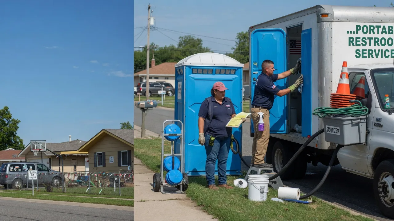 Portable Toilet Rental in Colfax, IN near me